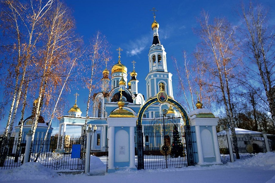 Собор Николаевского монастыря город Чебоксары